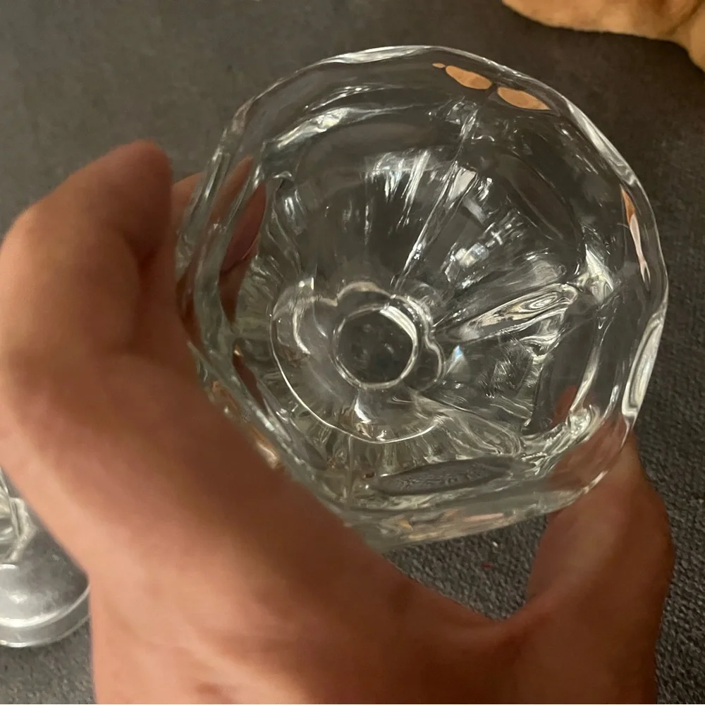 Anchor hocking Elegant tulip shaped Glass Dessert Cups (set of 4) cottagecore